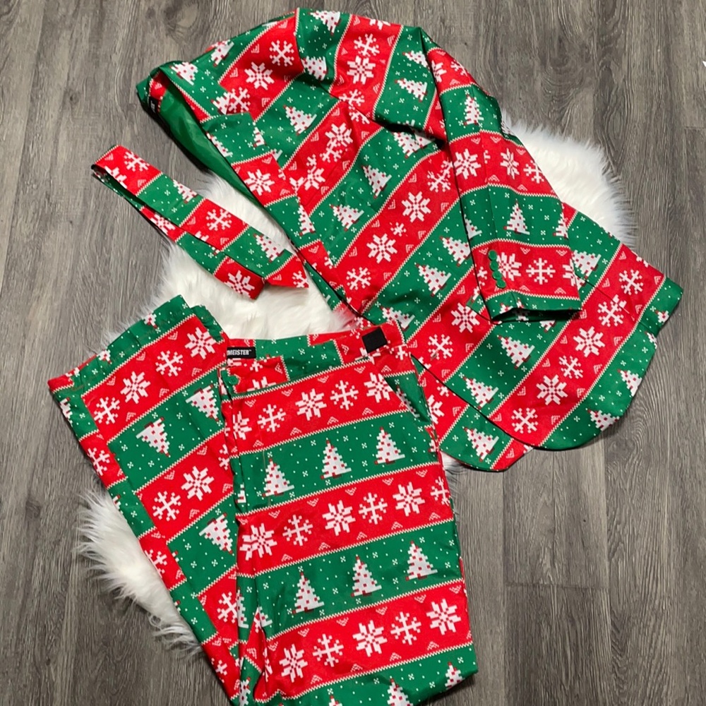 Santa men’s xl suitmeister Christmas suit